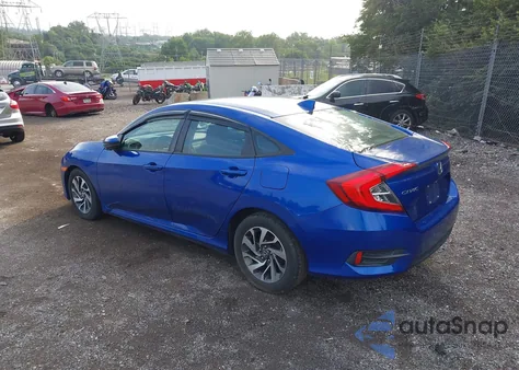 2017 Honda Civic Ex из США, поврежденный, VIN 19XFC2F75HE200747